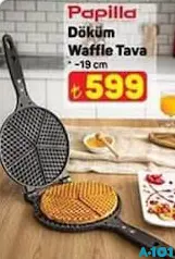 PAPİLLA DÖKÜM WAFFLE TAVA 19 CM fiyat ve kampanya bilgisi